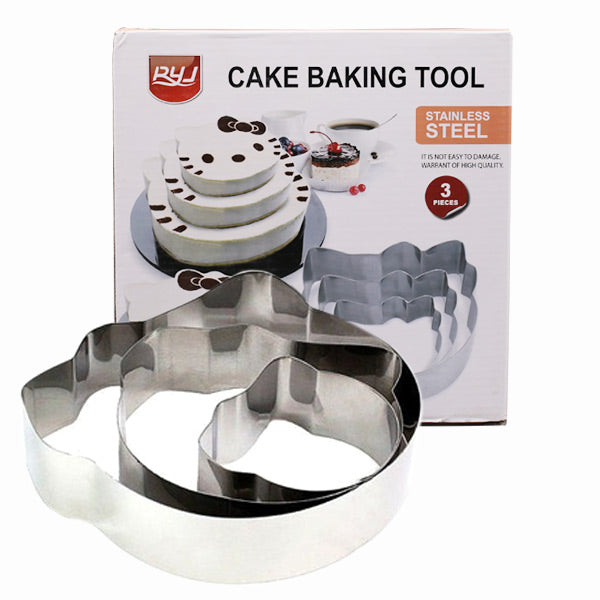 Hello Kitty Cake Baking Tool 3Pcs Set