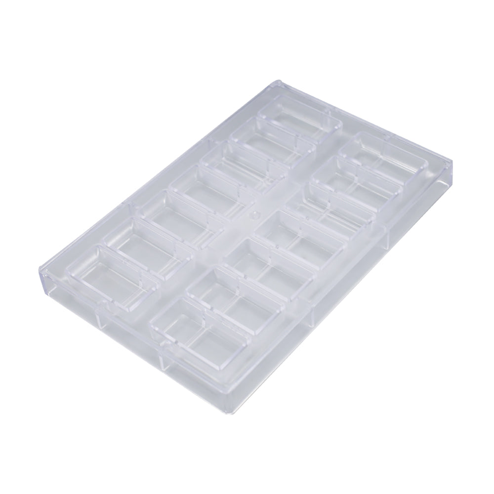 Acrylic Chocolate Block Mold 14 Cavity
