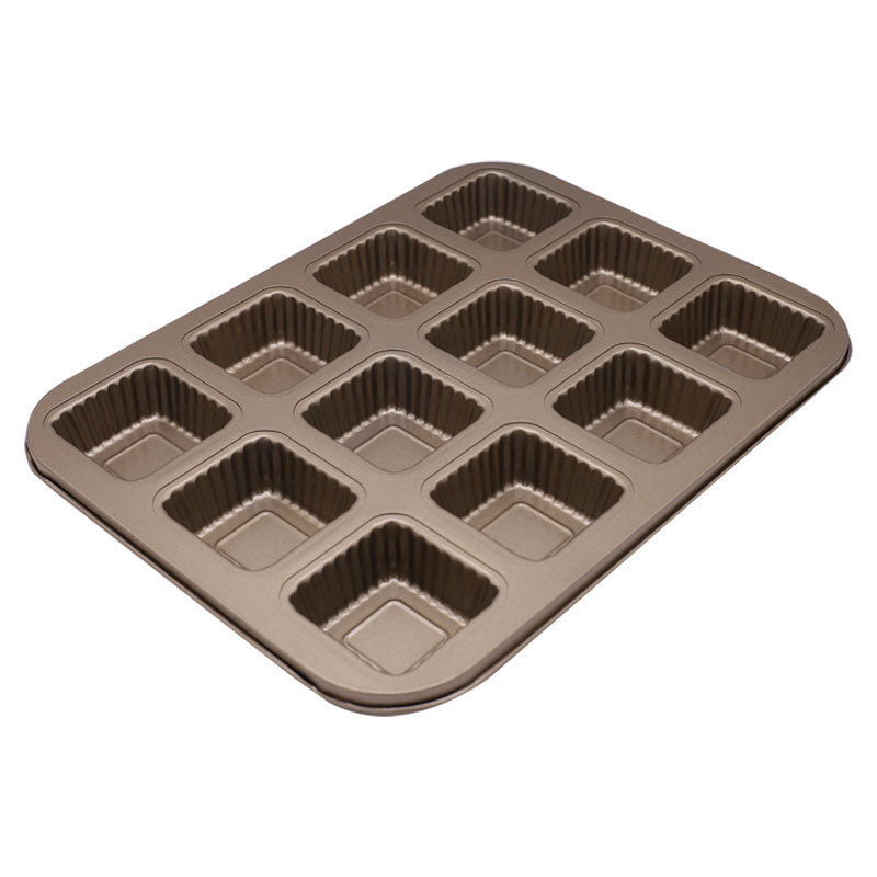 Muffin Cupcake Baking Tray Heavy 12 Cavity