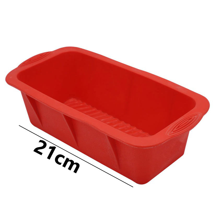 Bread Loaf Silicone Baking Mold Wavy Bottom 21cm