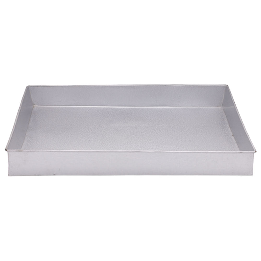 Rectangle Cake & Brownies Baking Tray Galvanized Steel 10 X 14 Inch