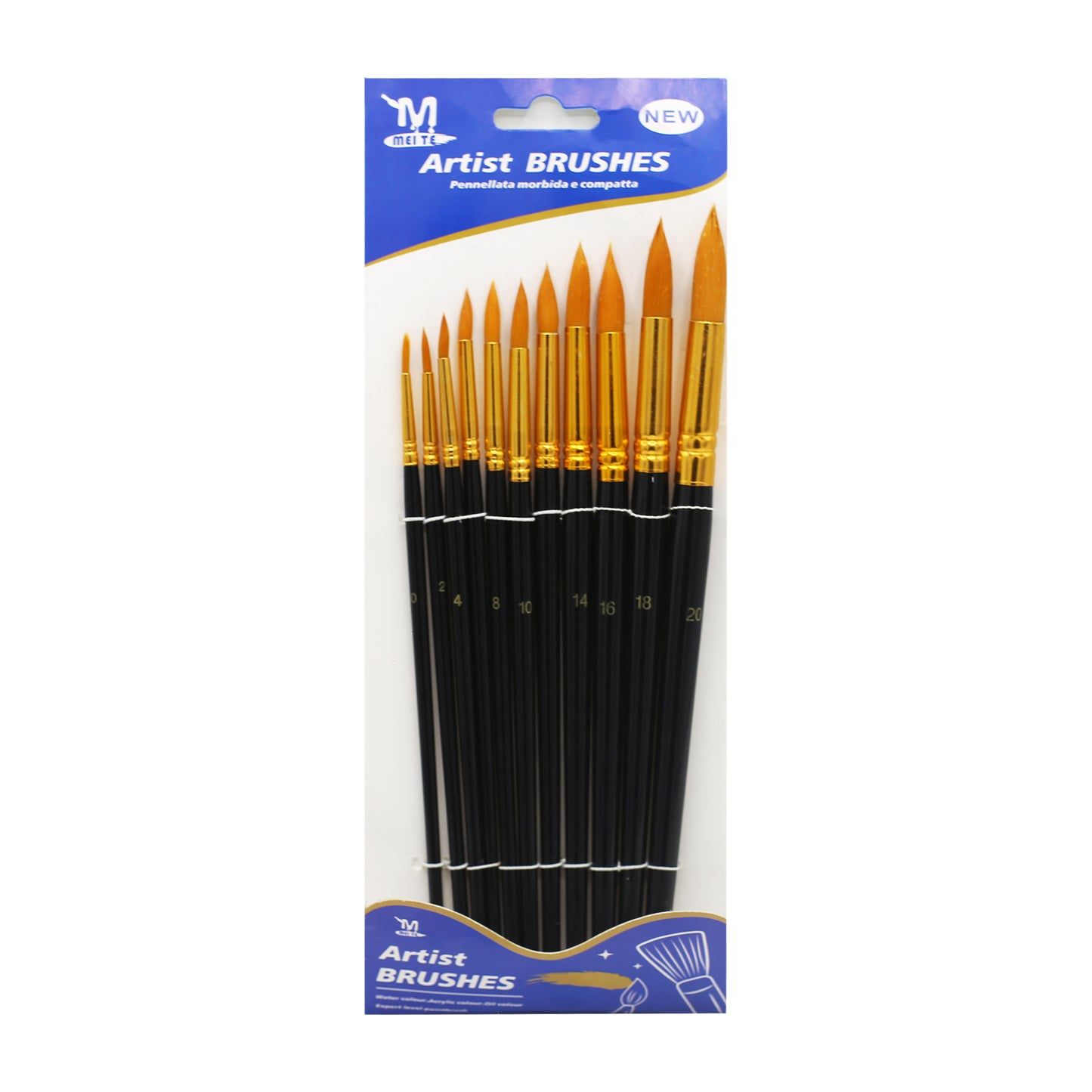 Artist Paint Brush 11Pcs Set