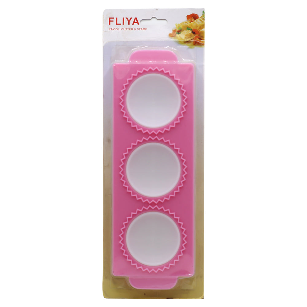 Fliya Round Cutter And Stamp 3 Cavity