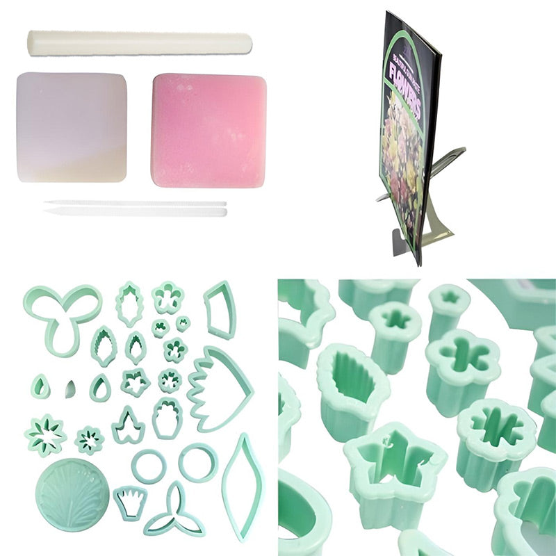Fondant Gum Paste Flower Making Set 32 Pcs