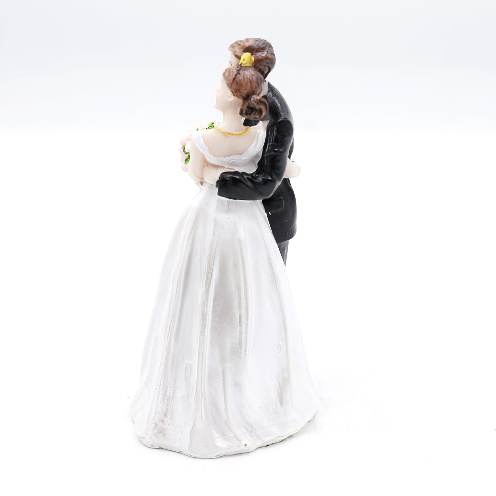 Bride And Groom Wedding Shoot Cake Topper