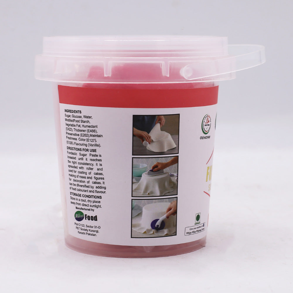 Milkyz Food Fondastic Pink Fondant Sugar Paste 250gm