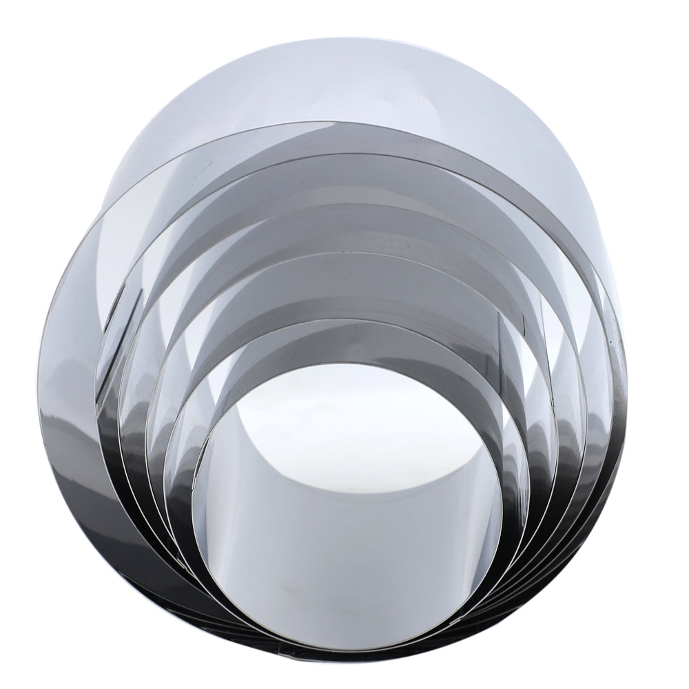 Heighted Round Mousse Cake Ring 6Pcs Set