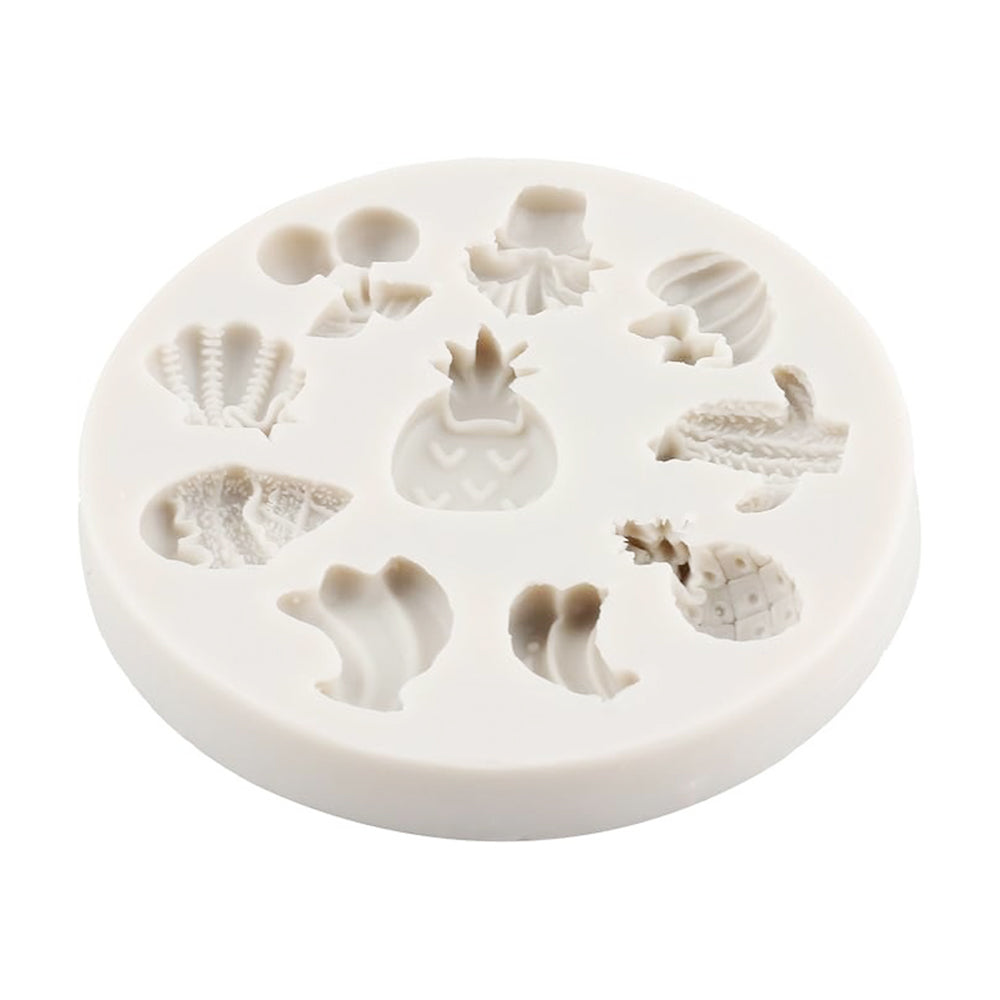 Fruit Silicone Fondant Mold 10 Cavity Design 2