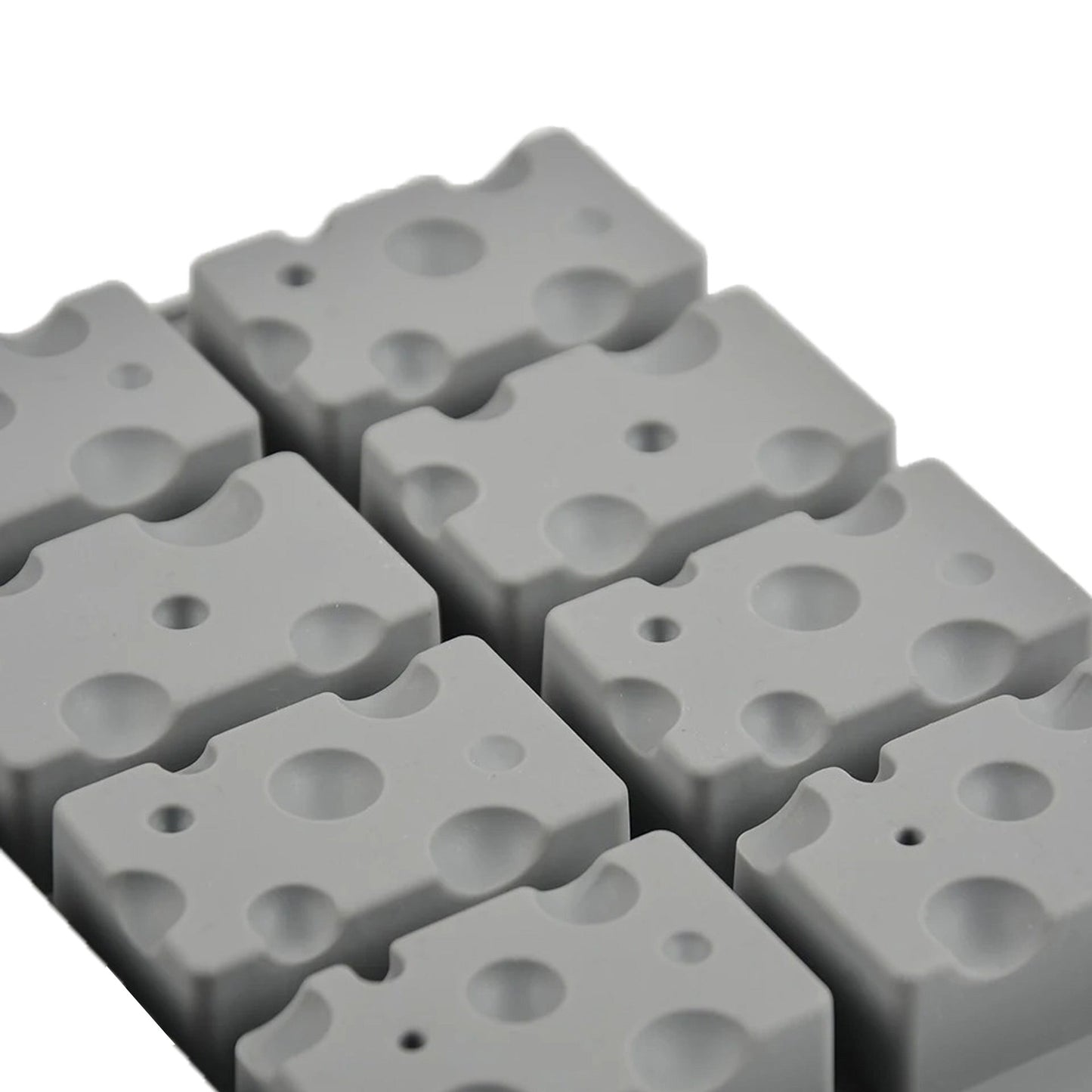 Mini Cheese Blocks Shape Silicone Mold 20 cavity