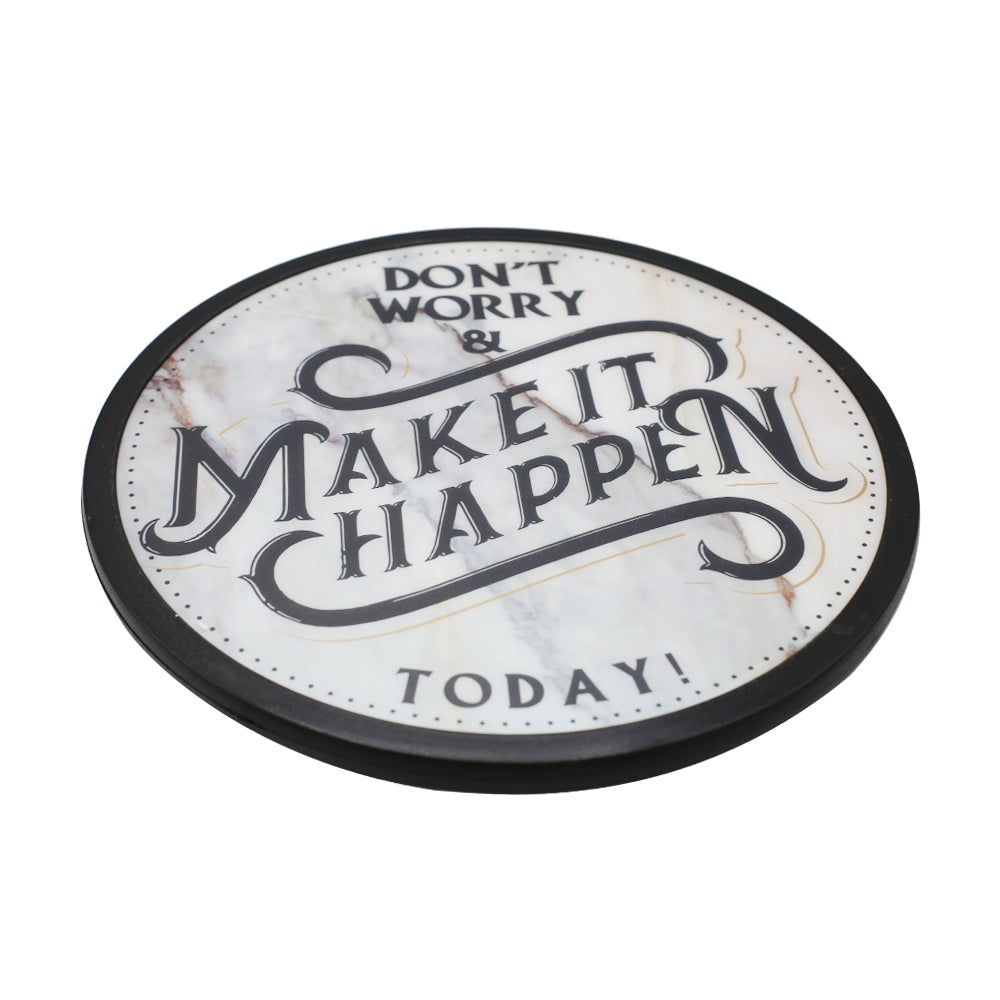 Make It Happy Wooden Turntable 30.5cm