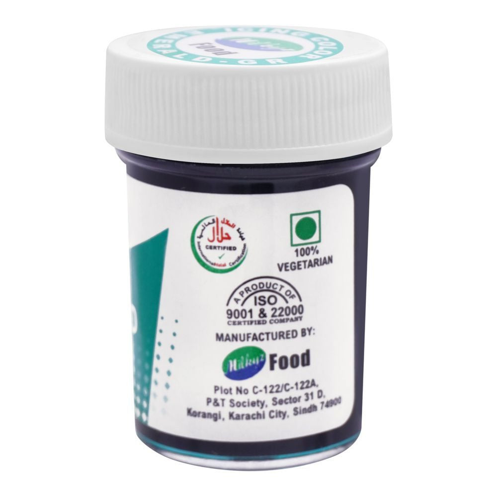 Milkyz Food Gel Icing Color Emerald Green