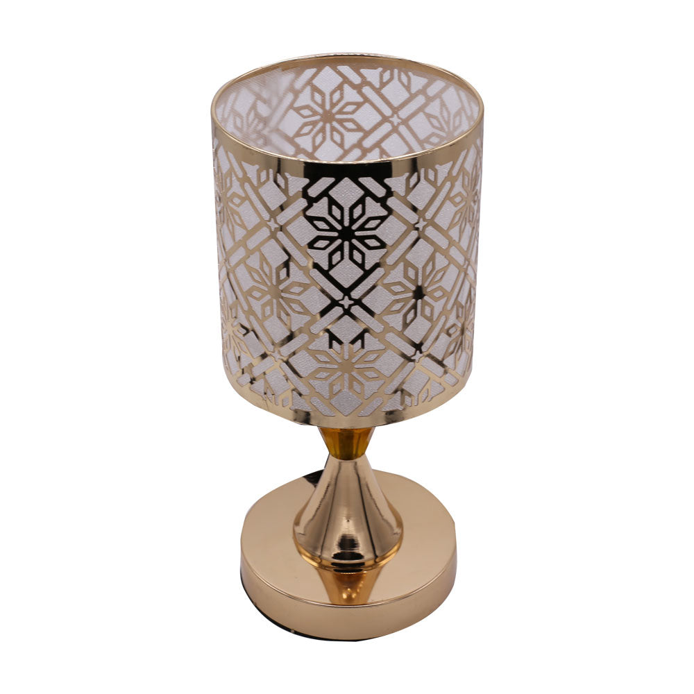 Snowflake Pattern 3 Colors Changing Side Table lamp 12.5cm