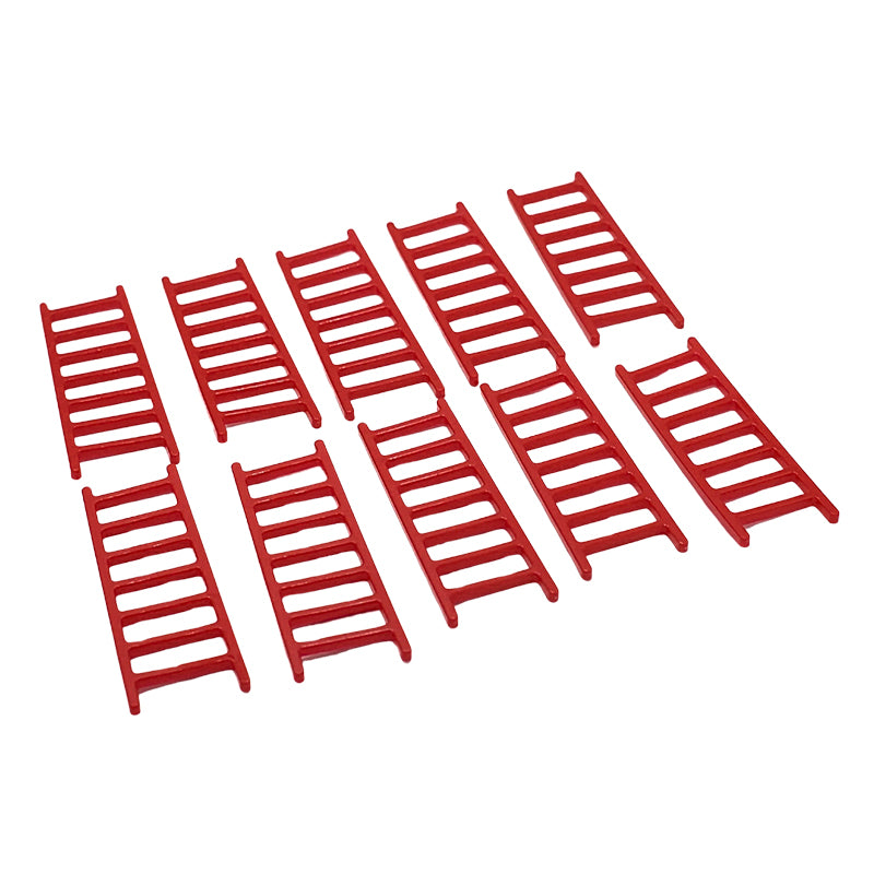 Mini Red Ladder Cake Plastic 10pcs Set