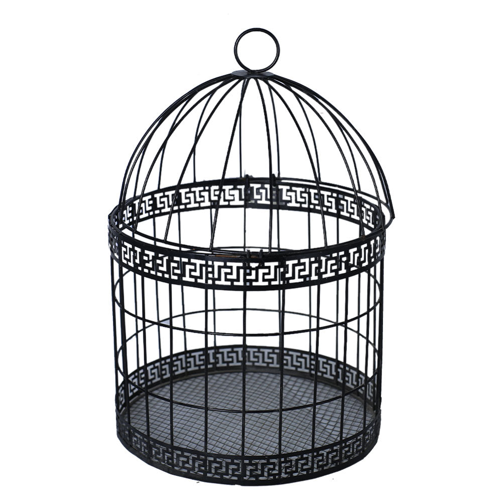 Bird Cage 3pcs Set Black