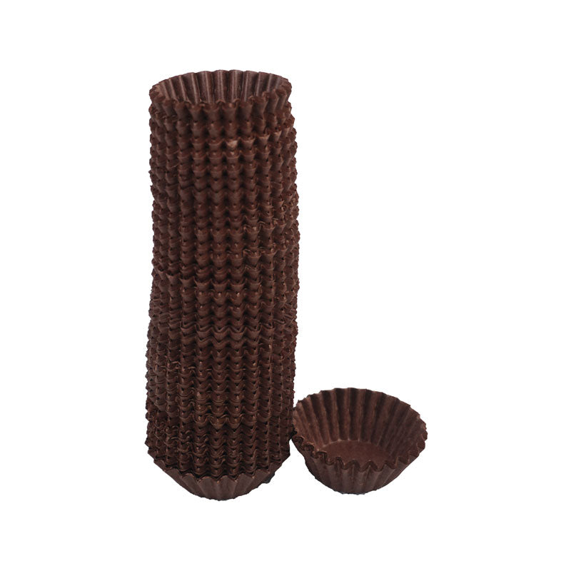 Brown 1000 Pcs Paper Baking Cupcake Muffin Liners, Wrappers 5.5cm