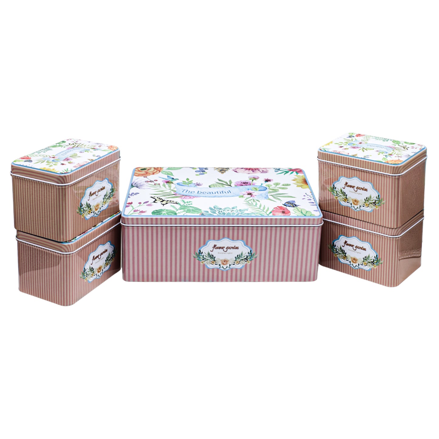 The Beautiful Rectangle Shape Gift Box 5Pcs Set