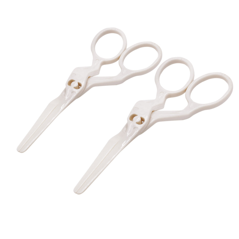 Flower Lifting Plastic Scissor 2Pcs Set