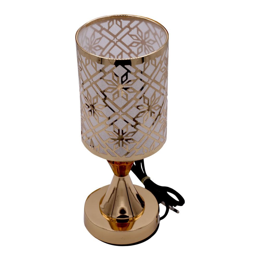 Snowflake Pattern 3 Colors Changing Side Table lamp 10.5cm