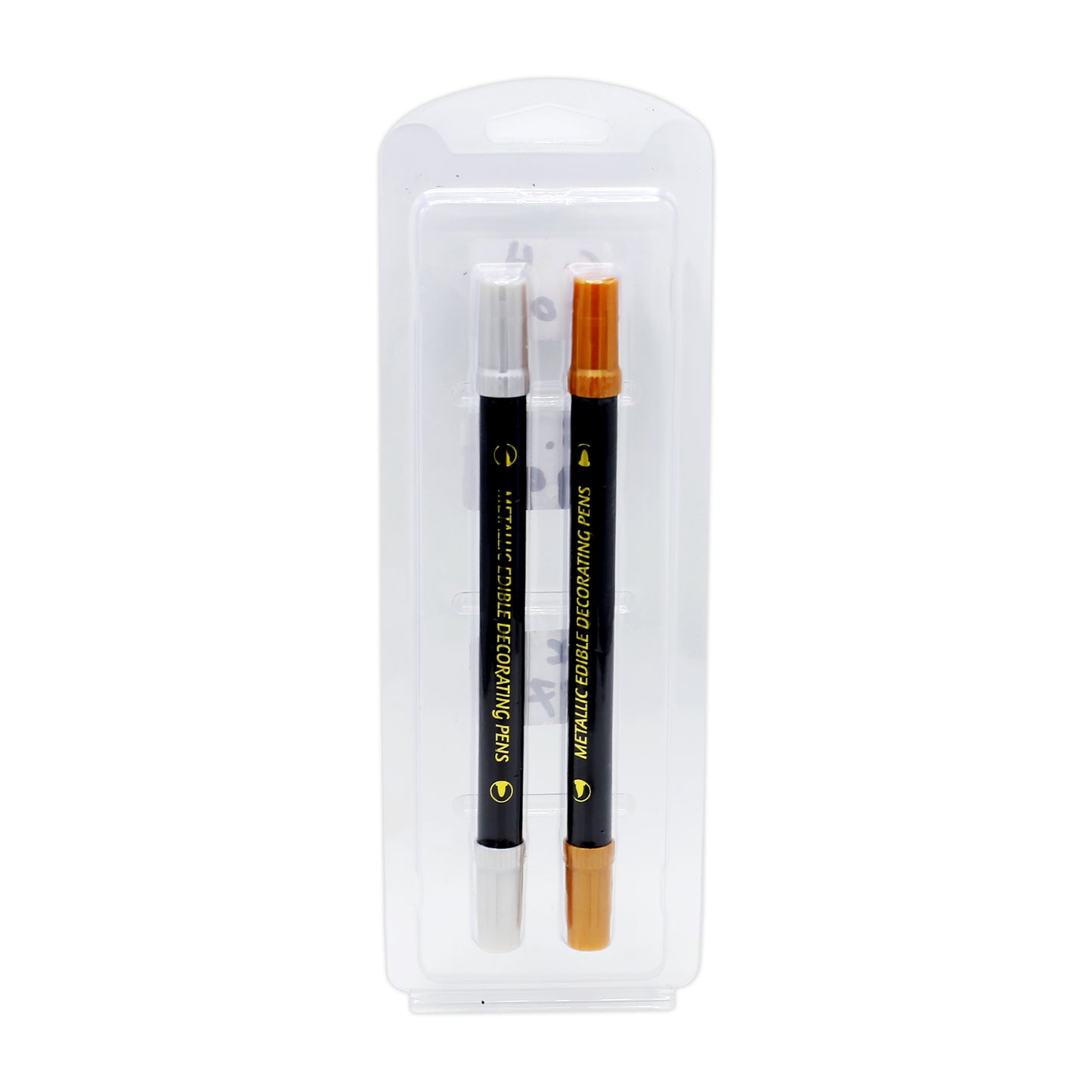 Metallic Edible Golden & Silver Food Marker 2Pcs Set