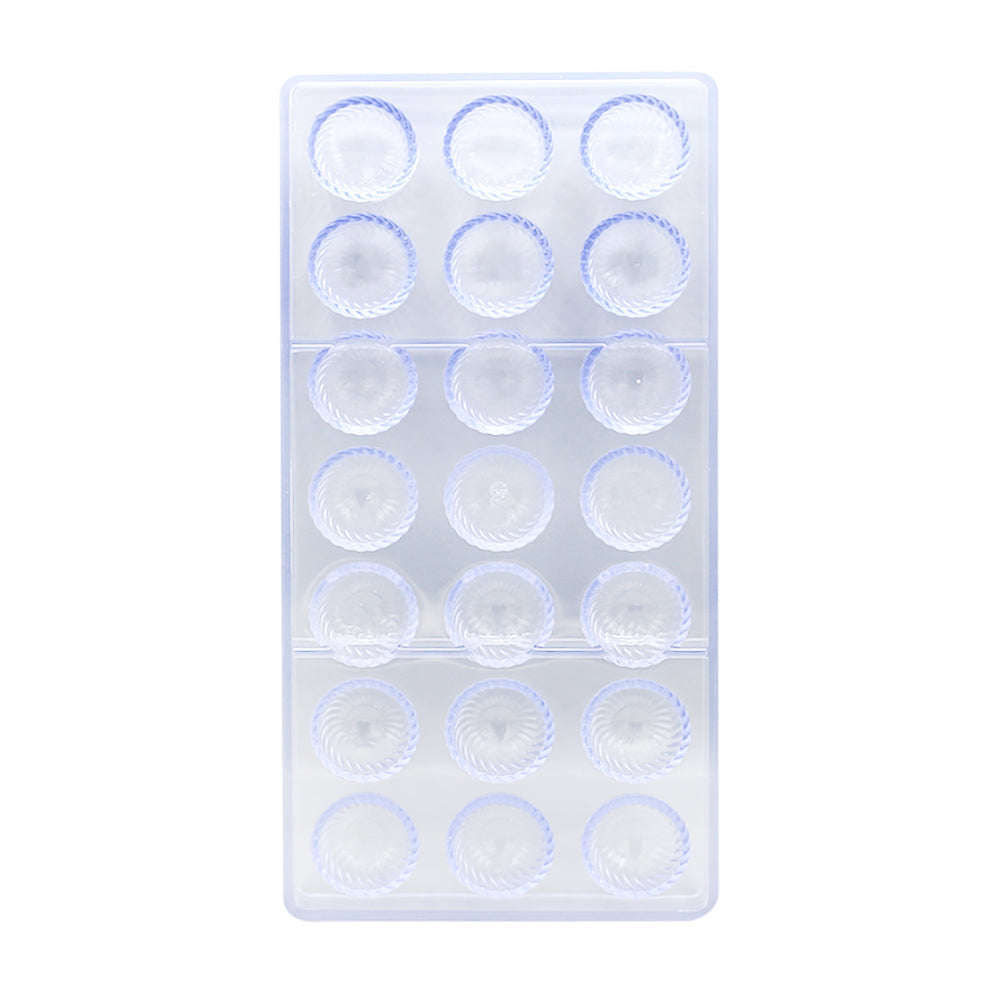 Round Diamond Ball Acrylic Chocolate & Candy Mold 21 Cavity