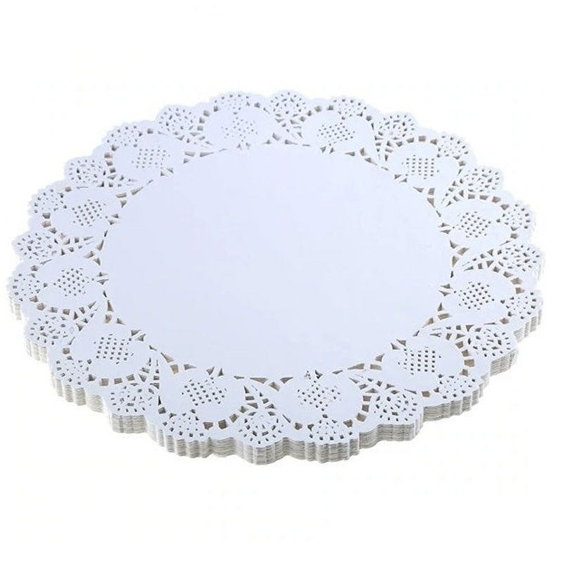 Round Shape Doilies Paper 45Pcs Pack 35CM