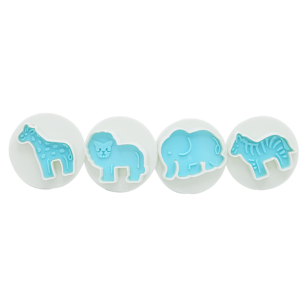 Animal Plunger Cutter 4Pcs Set