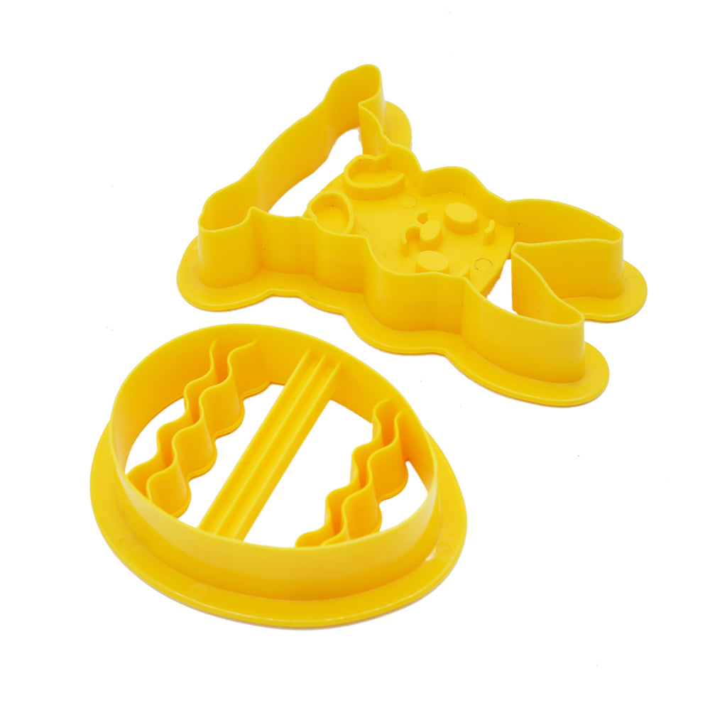 Rabbit And Egg Cookie Cutter 2pcs Set