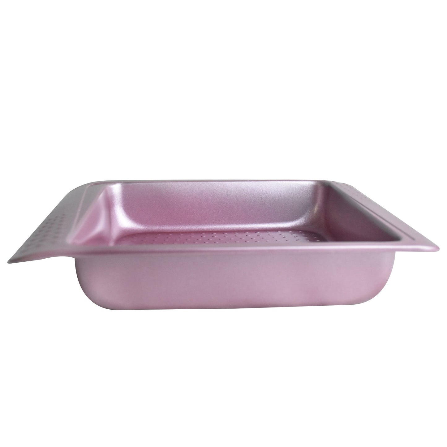 Non Stick Pink Square Baking Pan 8Inch