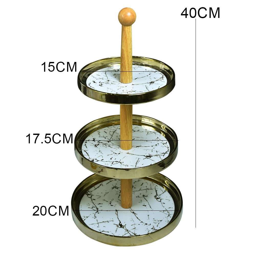 3 Tier Ceramic Cupcake Stand High Quality