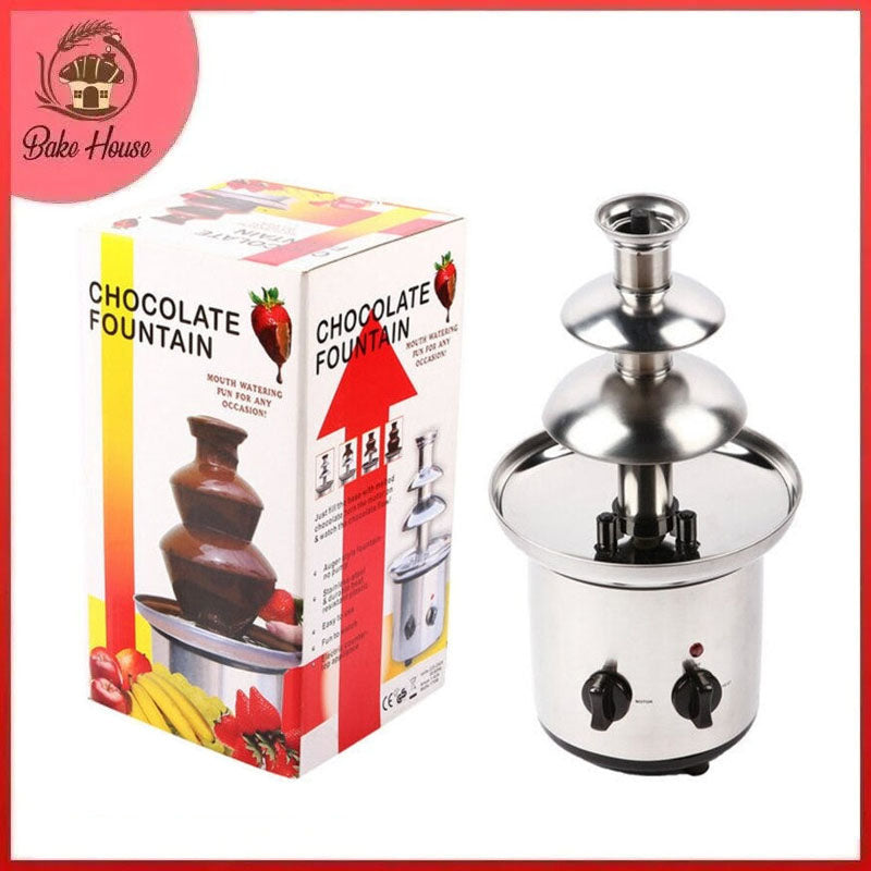 3 Tier Chocolate Fountain Stainless Steel