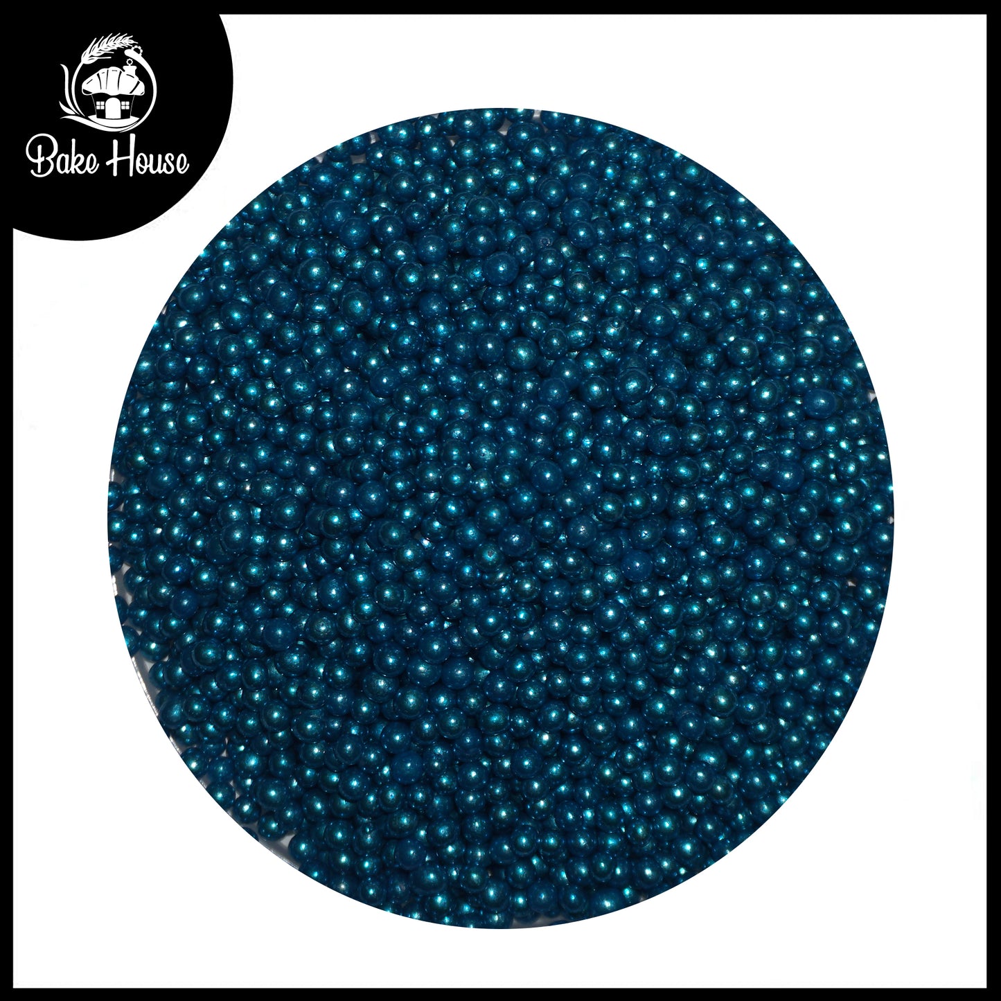 Bake House Deep Blue Pearl Edible Sprinkles