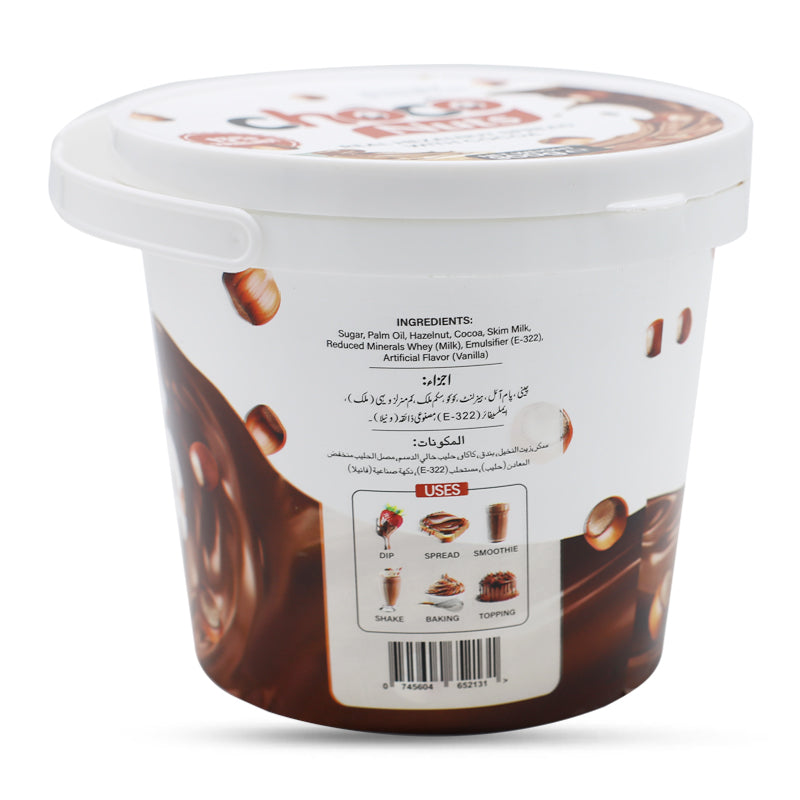 Milkyz Food Choco Nuts Real 13% Hazelnut Spread With Cocoa 900g Bucket