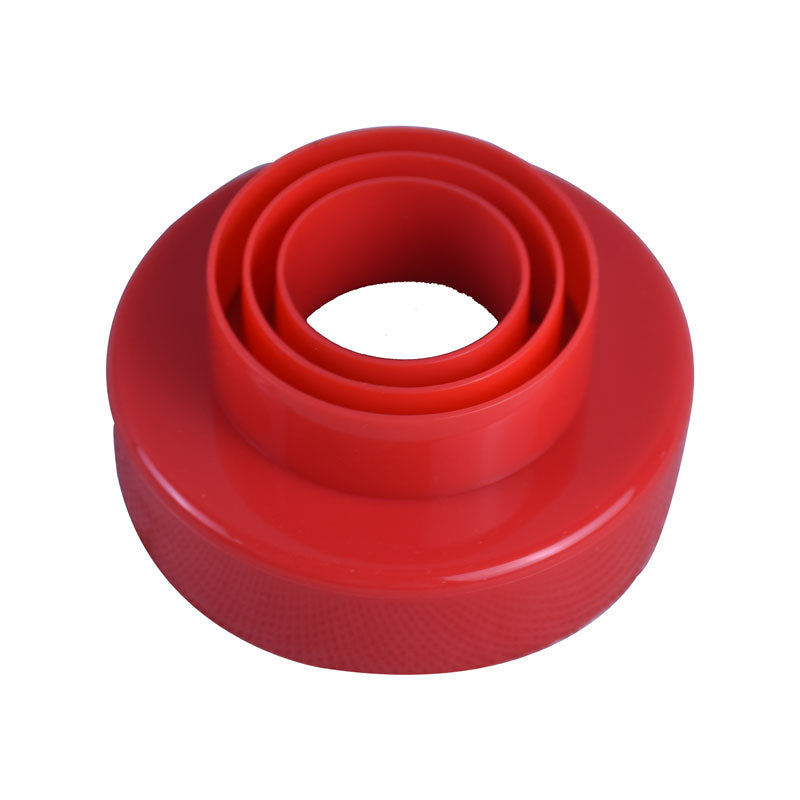 Double Sided Donut And Cookies Dough Cutter 3 Pcs Set Plastic