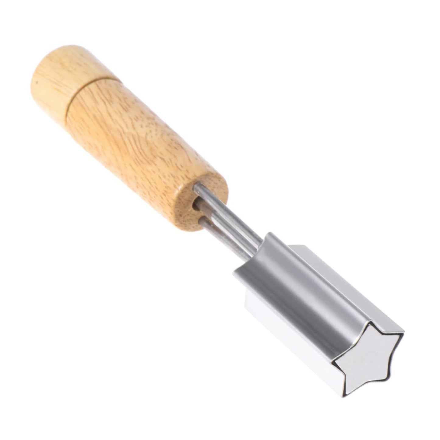 Star Shape Cookies, Fondant, Fruits And Vegetable Cutter With Wood Handle