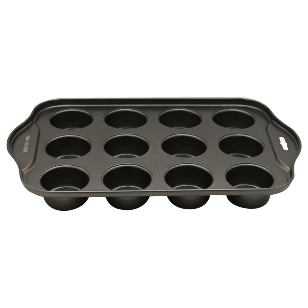 Round Shape Mini Cheese Cake Pan 12 Cavity Non Stick