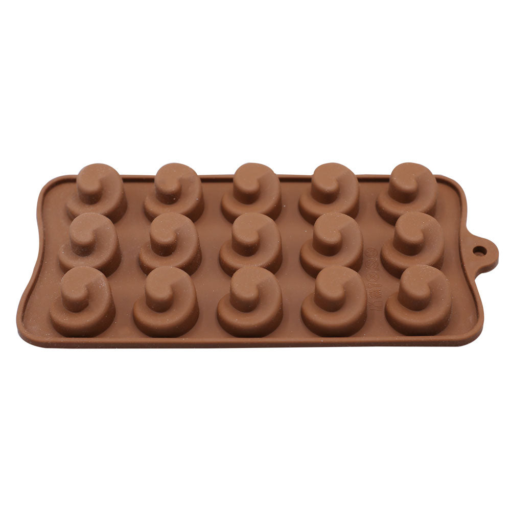 IceCream Topping Silicone Chocolate Mold 15 Cavity