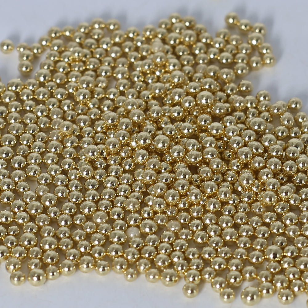 MR Bake Shiny Golden Edible Pearl - Small - 90g Jar