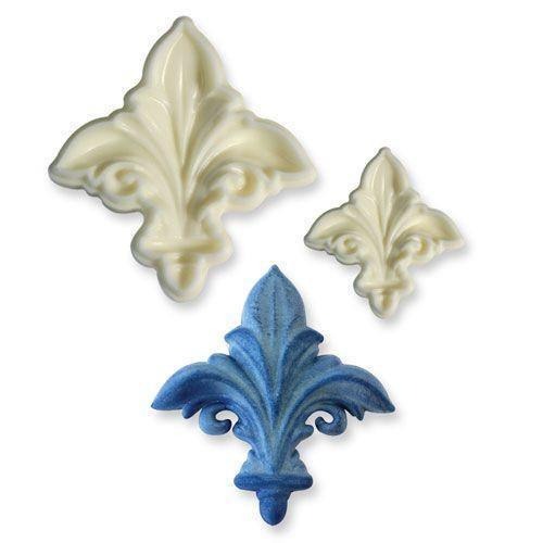Fleur De Lys Cookie Cutter 2Pcs Set