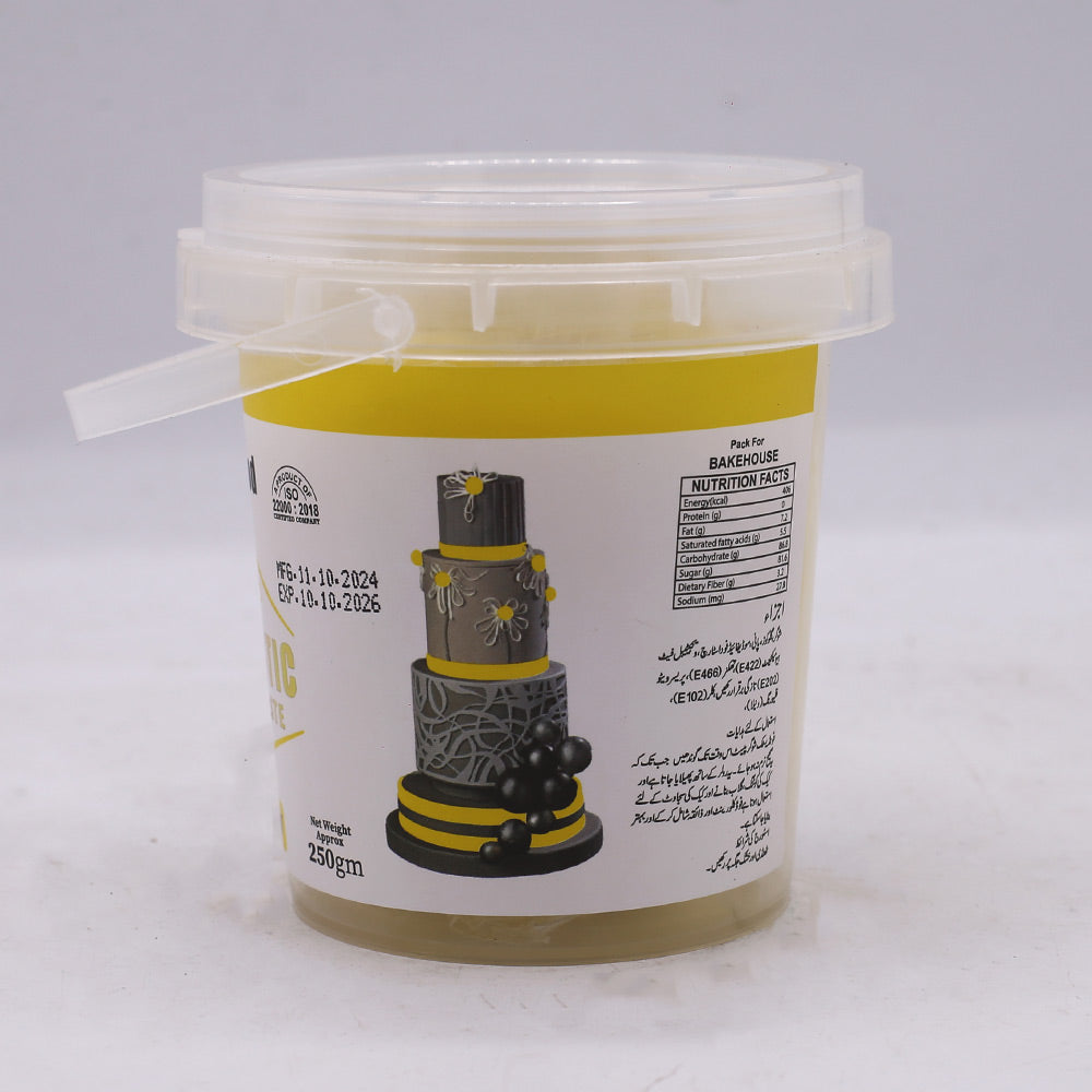 Milkyz Food Fondastic Yellow Fondant Sugar Paste 250gm