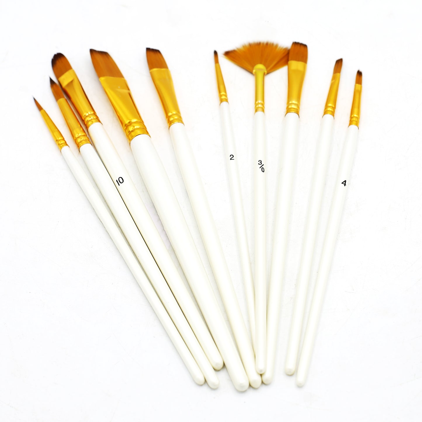 Artist Paint Brush 10Pcs Set