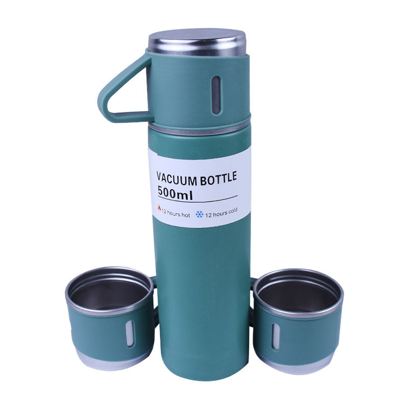 Stainless Steel Vacuum Thermal Flask Set