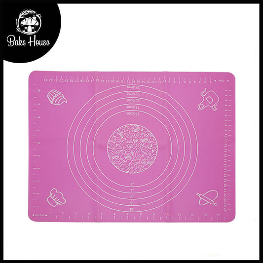 Silicone Fondant Rolling Mat With Measurements Of 40 x 30cm