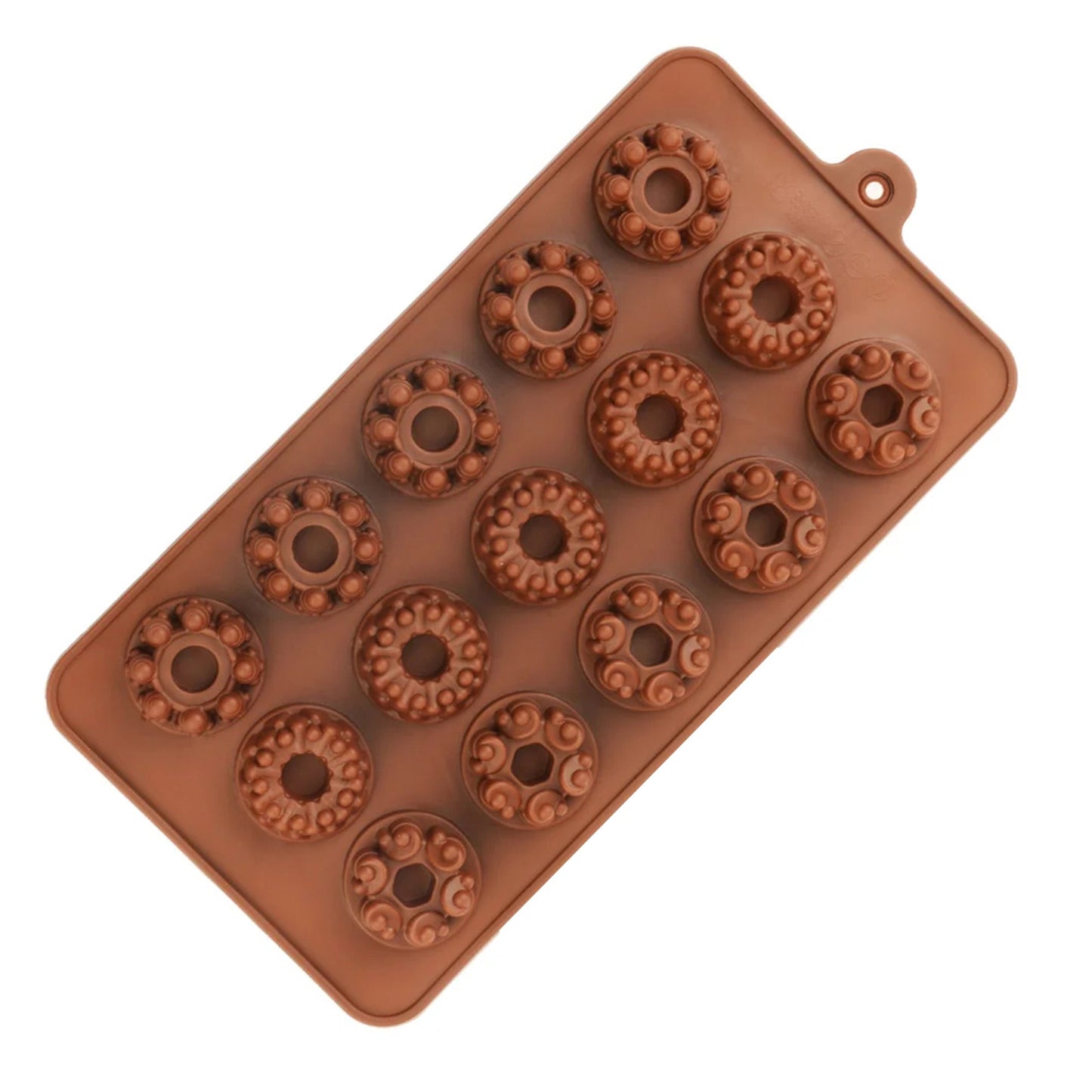 Mix Chocolate Silicone Mold 15 Cavity