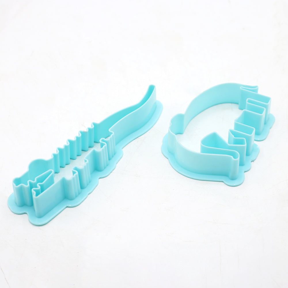 Elephant & Crocodile Cookie Cutter 2Pcs Set