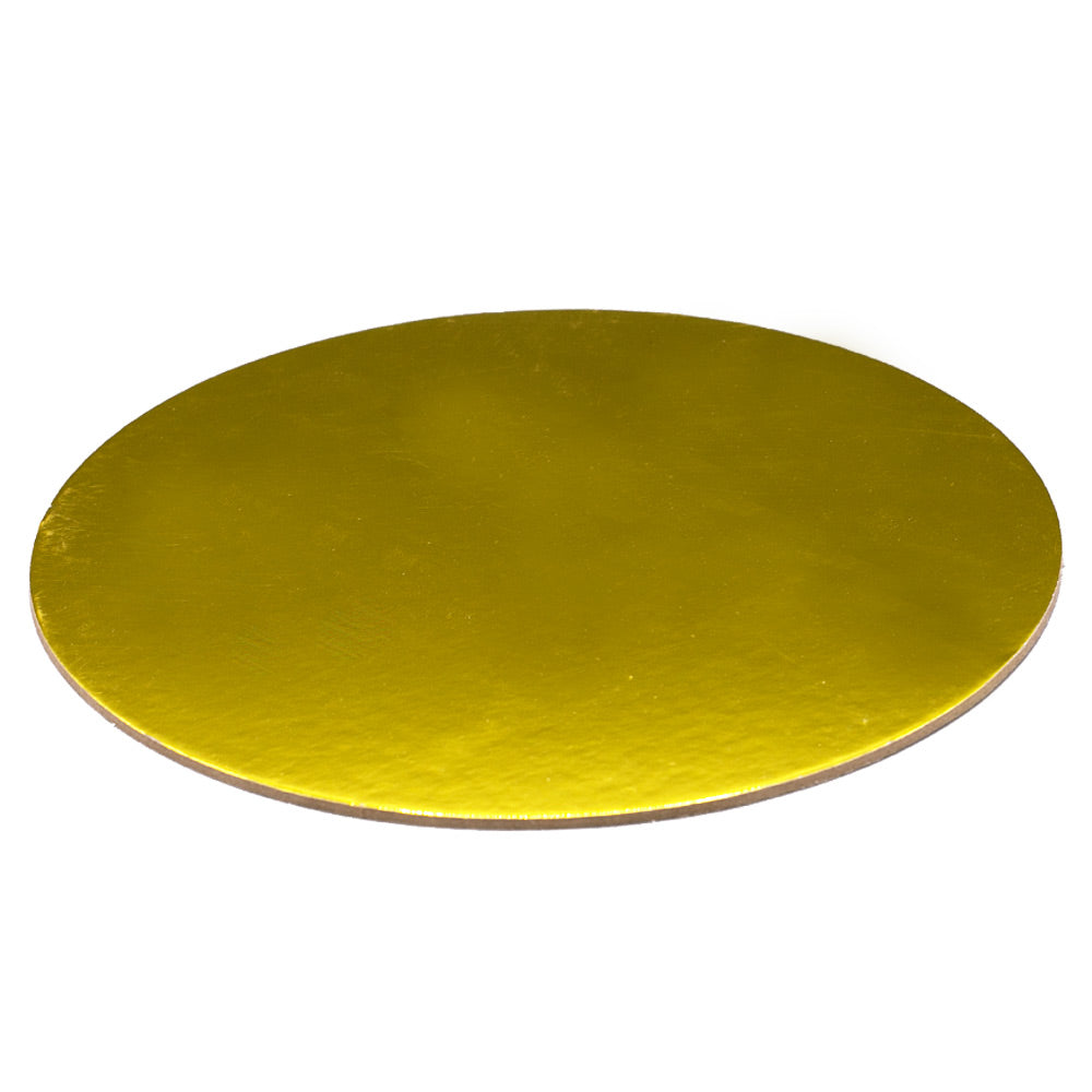 Round Cake board 6 Inch Golden