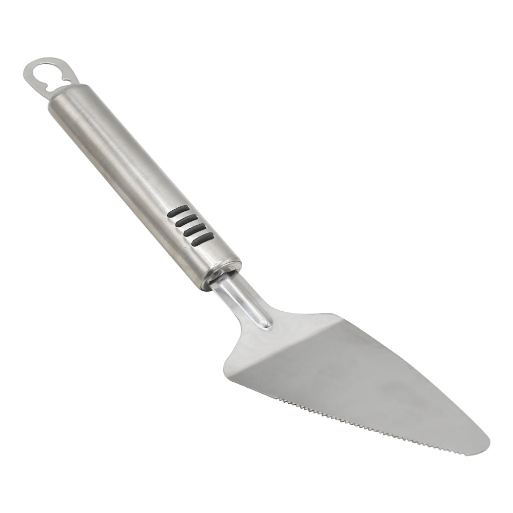 Cake, Pizza Lifter & One Side Serrated Slicer Stainless Steel