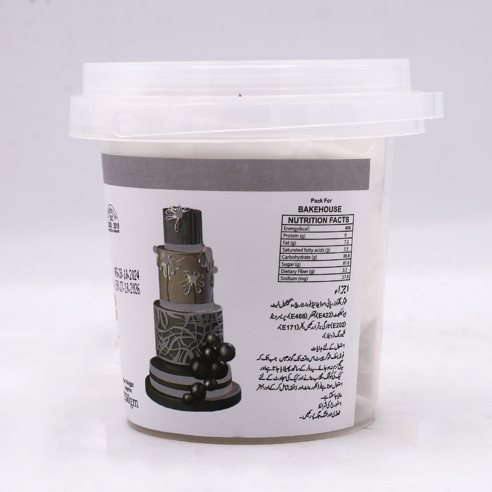 Milkyz Food Fondastic White Fondant Sugar Paste 250gm