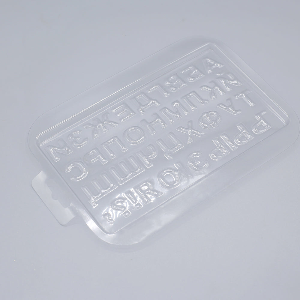 Alphabet Acrylic And Chocolate Mold 36 Cavity