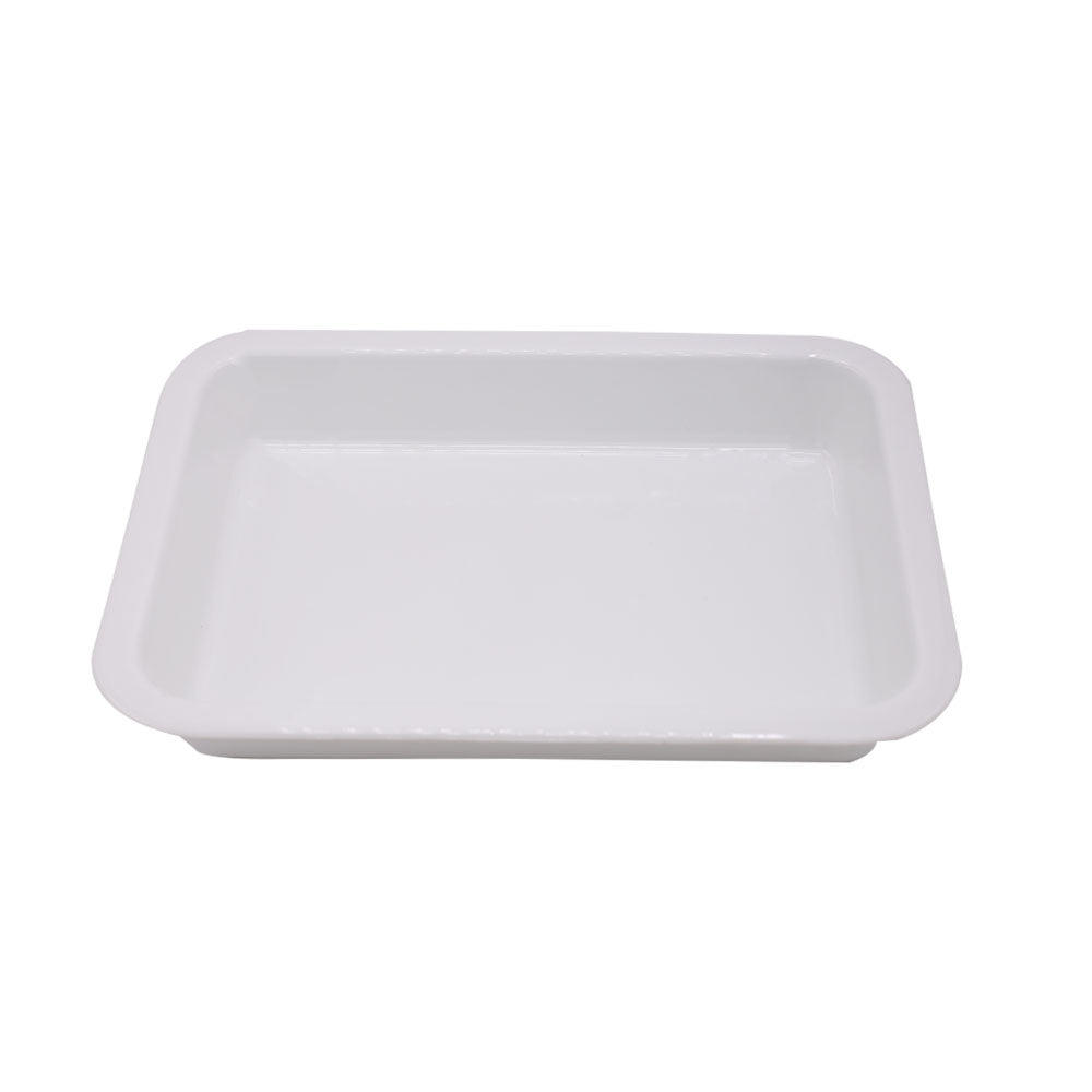 Melamine Deep Rectangle Serving Tray White