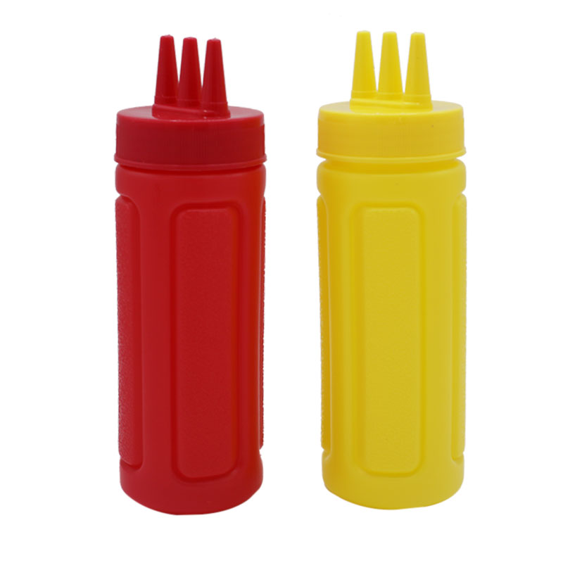 Cake Soaking Plastic Bottle with Nozzle 2Pcs Set 450ML